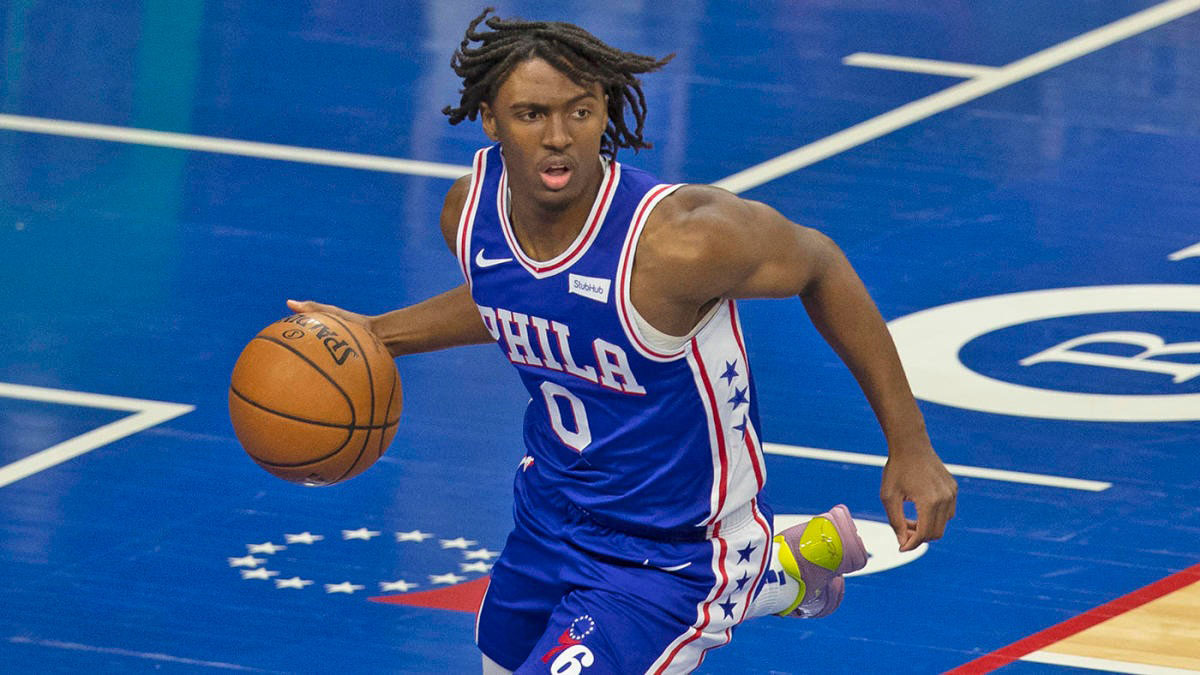 Tyrese Maxey (born November 4, 2000) is an American professional basketball player for the Philadelphia 76ers of the National Basketball Association (...